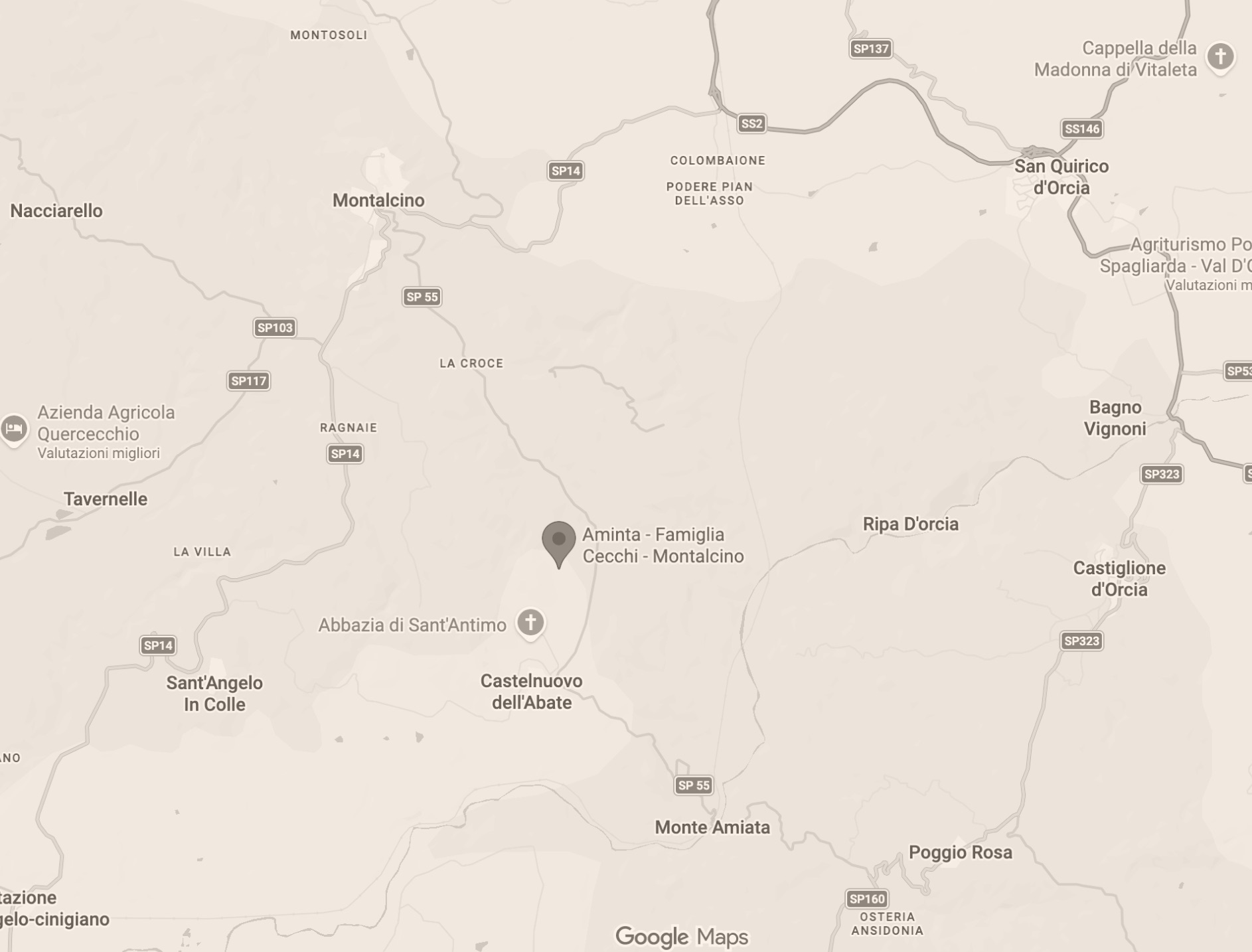 Aminta su Google Maps
